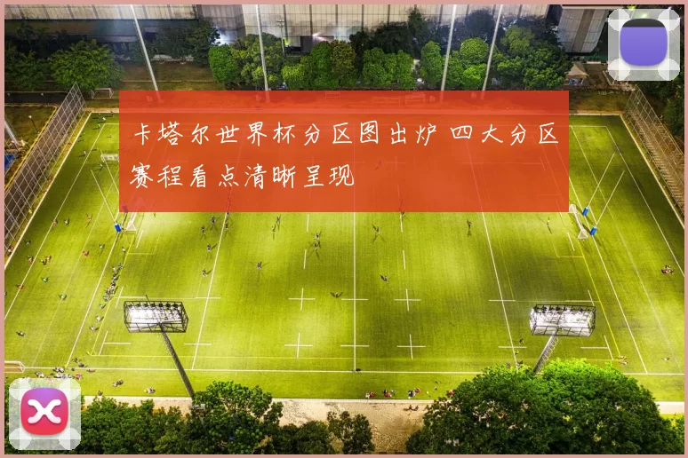 卡塔尔世界杯分区图出炉 四大分区赛程看点清晰呈现